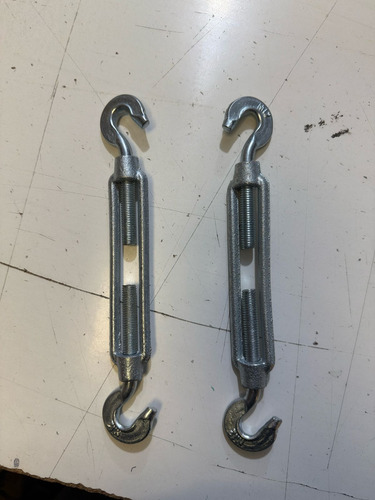 Tensor Galvanizado Gancho-gancho M-10,3/8,x10 Unidades