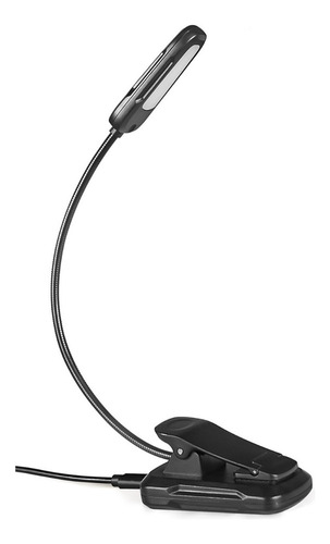 . Lâmpada De Livro Recarregável Lencent 9 Led 12 Modos M