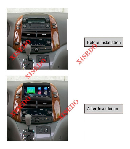 Estéreo Toyota Sienna Android Gps Bluetooth Wifi Carplay