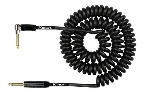 Cable Kirlin Para Instrumento 9.1 Mts Profesional Ipk222bfgl Color Negro