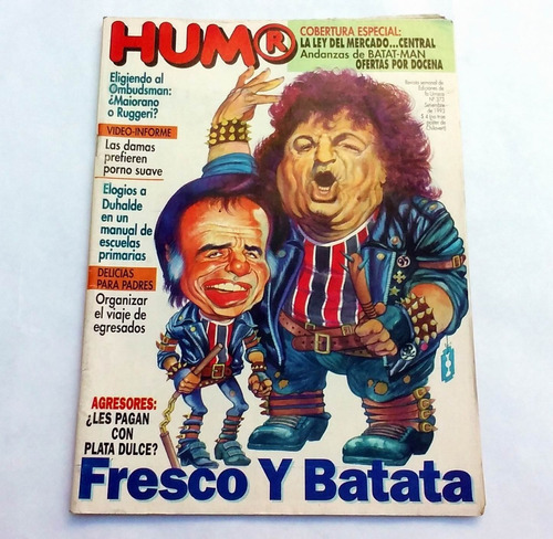 Revista Humor N° 373 - Septiembre 1993 * Susana Rinaldi