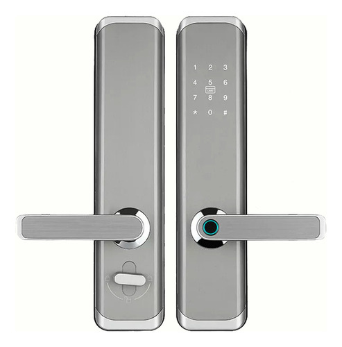 Cerradura Inteligente P/puerta Principal Timbre/ App Y Alexa