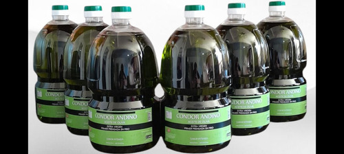 Aceite De Oliva Extra Virgen De Mendoza 6u X 2lts Intenso!