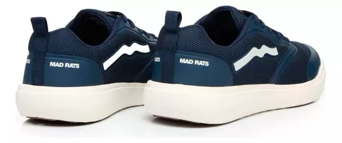 Tênis Mad Rats MR Comfort- Black/Branco - Preto