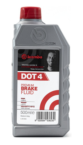 Liquido De Frenos Brembo Dot 4 500ml Kia