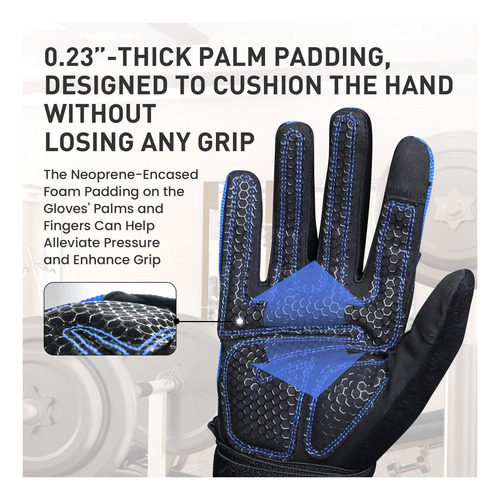 Guantes De Entrenamiento De Levantamiento De Dedo Diez Dedo