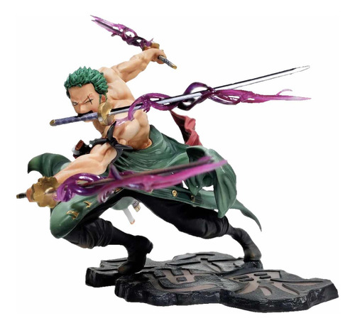 Figura De Acción One Piece Roronoa Zoro Anime Detallista 