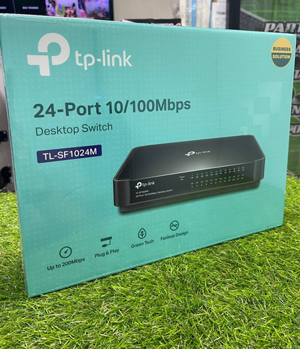 Switch De Red 24 Puertos 10/100 Tp-link 24puertos