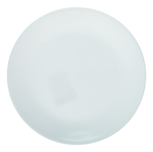 L Platos Corelle, Vidrio, 26 Cm De Diámetro, Blancos, 6