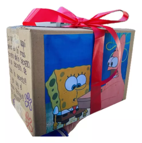 Le regala a su novio una caja secreta de Bob Esponja