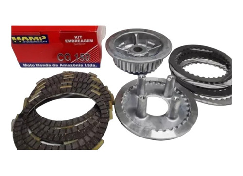 Kit Embrague Disc Centro Orig Honda Invicta 150 Centro Motos