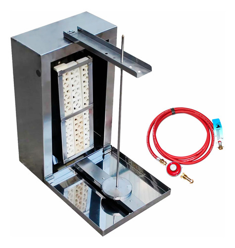Charola Trompo Pastorero Inox 6 Piedras 35 Kg Todo Incluido Color Acero Inoxidable