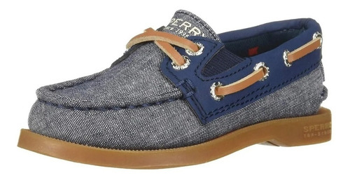 Zapatos Sperry A/o Slip On Sin Cierre Para Bebé-niños