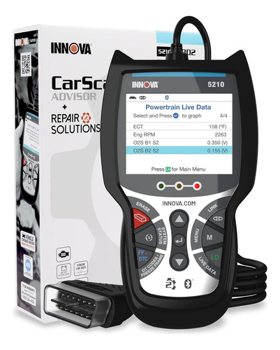 Innova 5210 - Escáner De Diagnóstico Obd2 - Dtc - Can