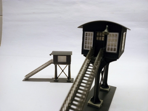 Cabina De Señales Escala N. Maquetas Impresion 3d