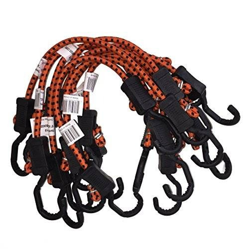 Kotap Ajustable De 18 Pulgadas Bungee Cordones De 10 Piezas 