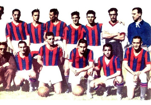 Camiseta San Lorenzo Retro Tela Pique 1941