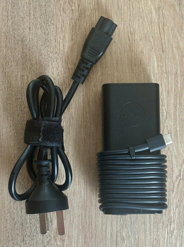 Cargador 2 En 1 Dell Usb-c Latitude 7410 7420 7430, 65w Negro