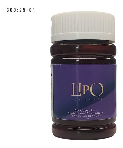 Pastillas Quema Grasas Super Lipo 1234 Plus Oferta 3x2