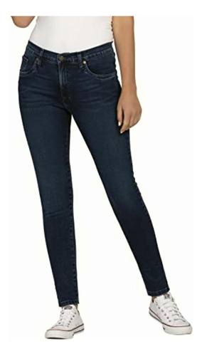 Lee 502-jeans Skinny Cintura Alta, Mujer, Azul (blue), 29w X