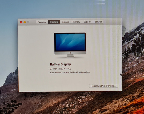 iMac (27-inch, Mid 2011) Core I7 16gb Hd 2tb