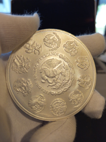 Moneda Conmemorativa Libertad 5 Onzas Plata 999 México 2024