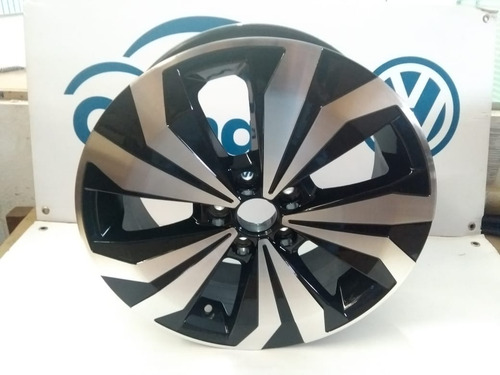 Imagem 3 de 5 de Rodas Para T-cross Aro 16 5x100 Com Calotinha De Centro