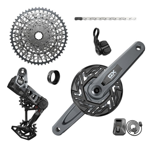 Grupo De Peças Sram Gx T-type Eagle E-mtb Bosch Axs