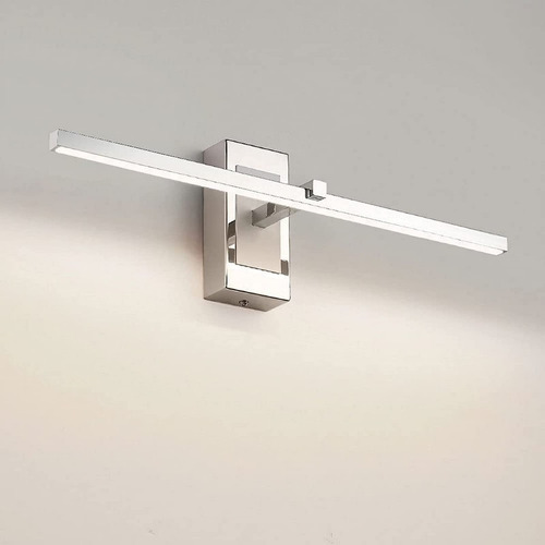 Lampara Led Espejo Baño Tocador Ip44 18.1 In 8 W Maquillaje