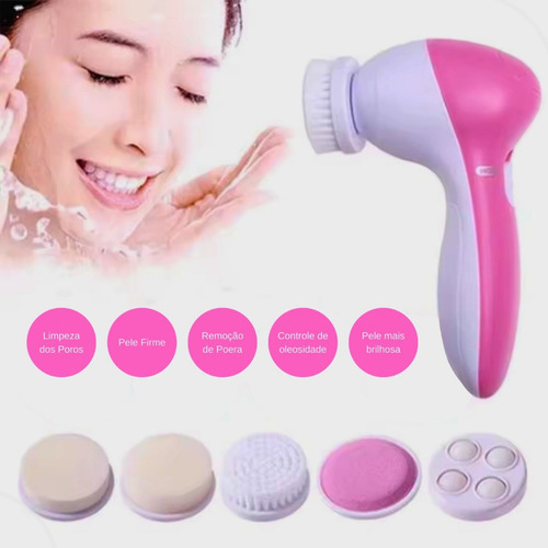 Aparelho Esfoliação Facial Massageador Orbital Limpeza Pele