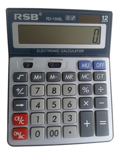 Calculadora Rsb Rd-1042l 12 Dígitos 