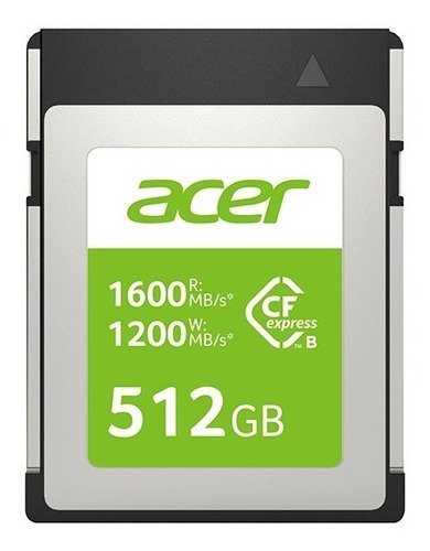 Memoria Compact Flash Express Acer Cfe100 512gb Tipo B /vc