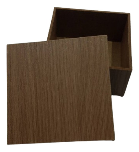 Caixas Tampa De Sapato 10x10x5 Mdf Marrom - 20 Unidades