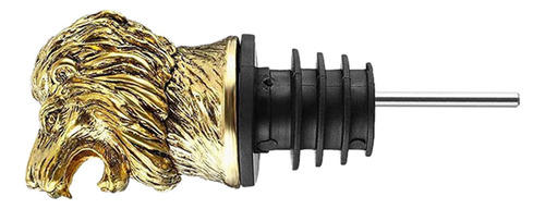 Aleación De Zinc Tapón De Vino Verter Caño León 10cm
