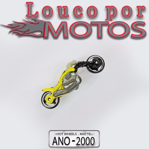 Moto Hot Wheels Thailand Usada Ano 2000 Para Colecionadores
