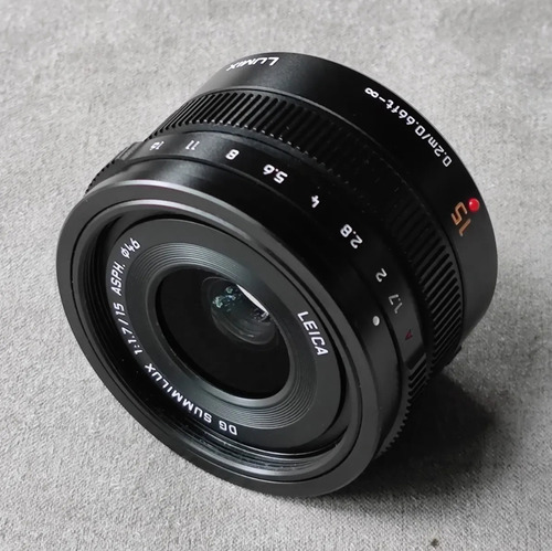 Lente Panasonic Leica Dg Summilux 15mm 1.7 Lumix Gh5 Gx85 G9 (Usado)