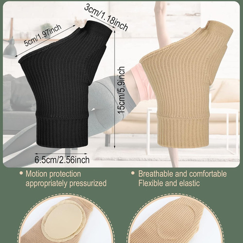 2 Pares De Guantes De Compresión Para Pulgar, Soporte Para L