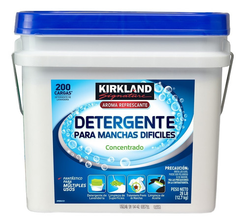 Detergente / Jabon En Polvo Multiusos Cubeta Con 12.7 Kg 