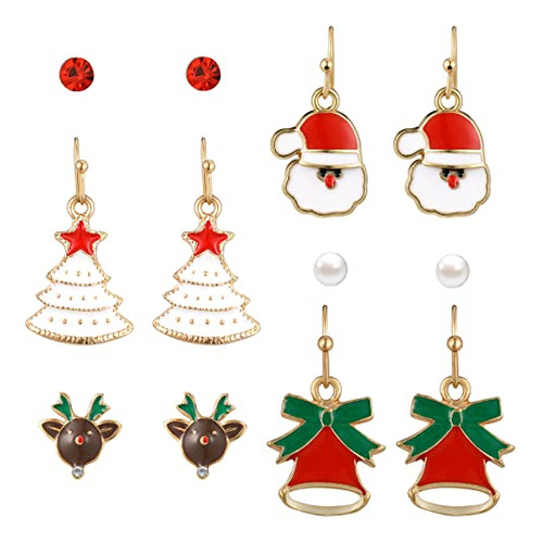 Pendientes De Navidad Emibele Conjunto Par B0b7mmlcvw_130424