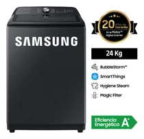 Comprar Lavadora Samsung Bubblestorm 24kg Con Smartthing Wa24a8377gv