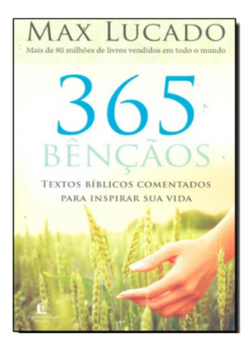 Livro 365 Bençãos - Max Lucado - Promoção