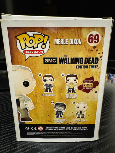Funko Pop The Walking Dead Merle Dixon #69 (Usado)