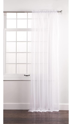 Stylemaster Elegance Sheer Voile, 60  X 95  | Panel, Blanco