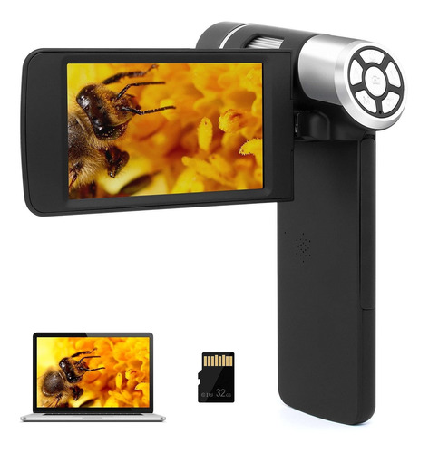 Handheld Digital Microscope With 4  Lcd Screen, Linkmicro L