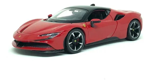 comprar Miniatura Ferrari Sf90 Stradale 1:24 Burago Caixa Individual
