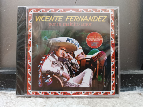 Vicente Fernandez Por Tu Maldito Amor Cd Original Nuevo Reed