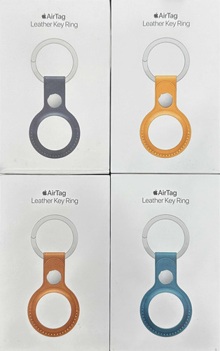 Airtag Leather Key Ring/ Llavero Para Airtag 100% Original 