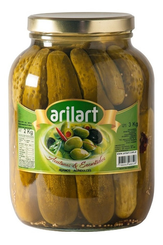 Pepinos Agridulces Premium X 2 Kg - Arilart
