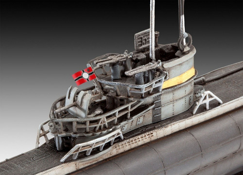 Imagem 4 de 6 de Revell Submarino Alemão Tipo Vii C/41 1/350
