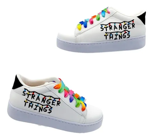 Tenis Bordado Stranger Things Foquitos Para Ni os Y Grandes